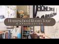 HOMESCHOOL ROOM TOUR & ORGANIZATION *Part 1: See inside our homeschool room and supply organization