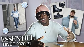 LES ESSENTIELS MODE HIVER 2021 ❄| Men's Winter Wardrobe Essentials 2021 / 2022 - AKA LENNY