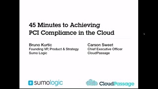 45 Minutes to Achieving PCI Compliance in the Cloud