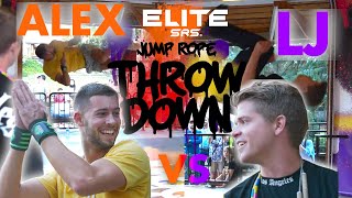 Round 1 | Alex vs LJ Battle | Elite SRS Jump Rope Throw Down