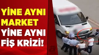 Ankara'da servisten indirilen adam aracın altına girdi! | A Haber