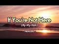 If You're Not Here (By My Side) - Menudo KARAOKE VERSION