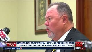 Conflict of interest charges filed against Supervisor Leticia Perez