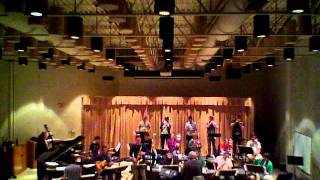 UNT 1 O'clock Lab Band, Sleigh Ride, arr. Kevin Swaim, feat. Dustin Mollick