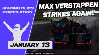 January 13 | iRacing Clips Compilation