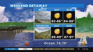 New York Weather: CBS2's 7/25 Saturday Afternoon Forecast