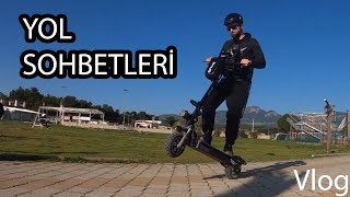 Yağmurlu Havada Yol Sohbetleri | Elektrikli Scooter Muhabbetleri | Vlog