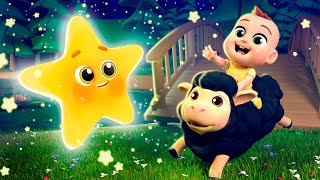 Twinkle Twinkle Little Star🌟(Animal🐑Version) | Newborn Baby Songs & Nursery Rhymes