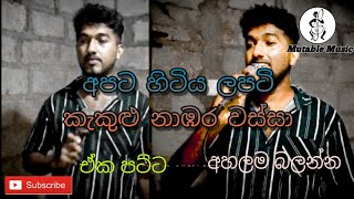 අපට හිටිය ලපටි කැකුළු නාඹර වස්සා..apata hitiya lapati kekulu nabara wassa..