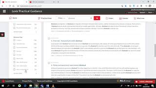 Lexis Practical Guidance: Search