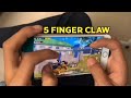 FASTEST 5 Finger Claw Control Setup for PUBG MOBILE (Handcam) | Wan Qiu Gaming