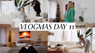 VLOGMAS IN NEW YORK DAY 11: sunday reset, hangxiety, new planner photoshoot,