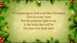 Michael Buble - Its Beginning To Look A Lot Like Christmas Lyrics