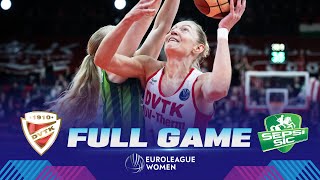 DVTK HUN-Therm v ACS Sepsi-SIC | Full Basketball Game | EuroLeague Women 2023-24