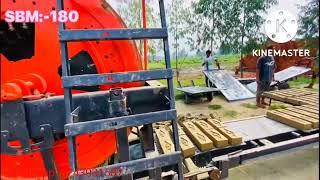 static bricks making machine New SBM180 in Nepal.// snpc Global