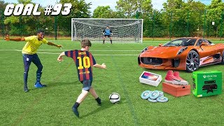 I Challenged KID Footballers To a PRO Football Competition (9 YEAR OLD MESSI)