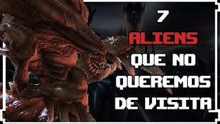 7 Razas Extraterrestres Que No Serían Visitantes Agradables