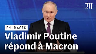 Envoi de militaires en Ukraine : Vladimir Poutine répond à Emmanuel Macron