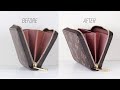 louis vuitton 2021 repair process online with repair costs and results of edge revarnishing