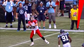 CFL 2014:Calgary Stampeders Incredible Trick Play