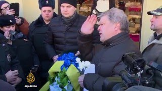 Protest held over bulldozing of dozens of buildings in Moscow