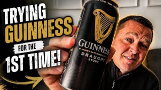 Trying Guinness for the FIRST Time! 🍺 Honest Reaction