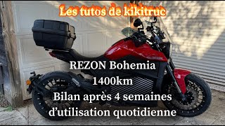 REZON Bohemia : 1400 km, bilan après 4 semaines d’utilisation quotidienne