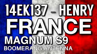 14EK137 HENRY - FRANCE. CB RADIO Contact.