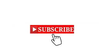 White Screen Subscribe Button Animation for YouTube | No Copyright, Free to use, Royalty free