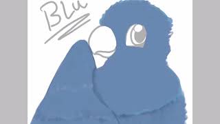 Rio 2 Speedpaint, blu