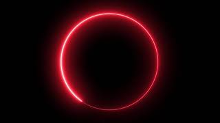 Free Circle Shape Glowing Neon Lines in Loop animation by Motion Made