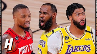 Portland Trail Blazers vs Los Angeles Lakers - Full Game 2 Highlights | August 20, 2020 NBA Playoffs