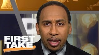 Stephen A. Smith says Bears LB should be suspended for hit vs. Packers | First Take | ESPN