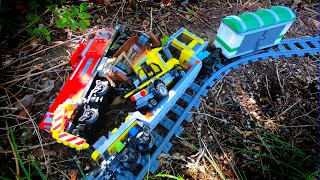 Best Lego Train Set FAILS - Crash and Burn!!!