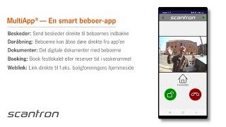 Scantron MultiApp® – En smart beboer-app