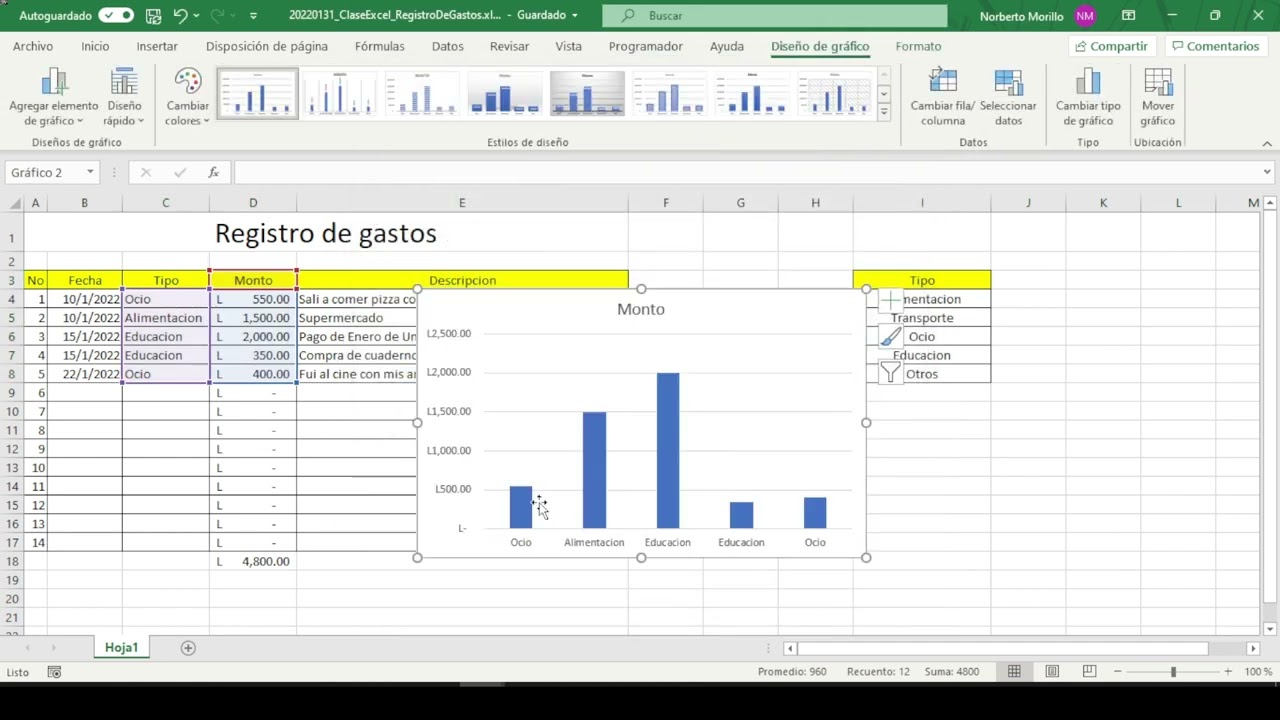 Listas Desplegables En Excel - YouTube