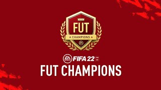 FIFA 22 -  FUT CHAMPS ALL 20 GAMES TODAY - ELITE 1?? LETS GO!!!!!