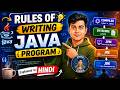 3. Rules of Writing Java Program | Compiler, Bytecode, JVM, JRE, JDK Explained in Hindi
