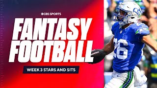 Fantasy Football Week 3 Starts and Sits + the MUST START of the week