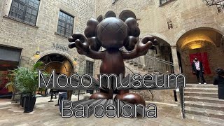 Moco museum Barcelona/ Barcelona tour / Spain