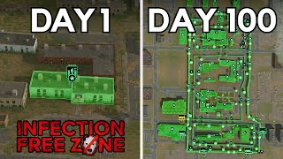 Infection Free Zone - 100 Days of Survival Gameplay - Oklahoma City, USA (No Commentary)