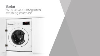 Beko WIX845400 8 kg 1400 Spin Integrated Washing Machine | Product Overview | Currys PC World