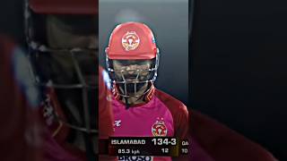 Asif Ali 💥😈🔥 #shortsfeed | Peshawar Zalmi vs Islamabad United | Match 12 | HBL PSL 8 | MI2T