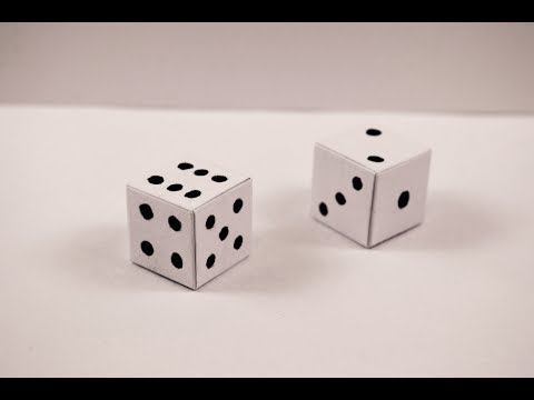 How to make a paper Dice? How to make a paper Dice?