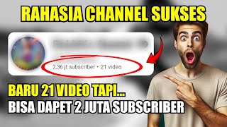 GA NYANGKA‼️Baru 21 Video Dapet 2 Juta Subscriber, Ide Konten Sukses Tahun 2025 Mudah Monet