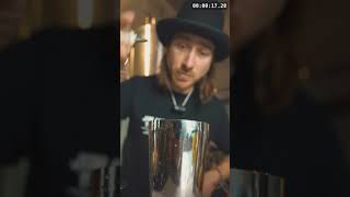 Elderflower Gin Fizz Cocktail