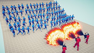 100x BOXER vs 3x EVERY GOD - Totally Accurate Battle Simulator TABS