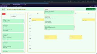 Course Scheduler App