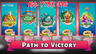 All Pink Bag ~ Trials For Fans / Aggrs Den / Stadium Island / Feast Of Champs / Fame Island / Family