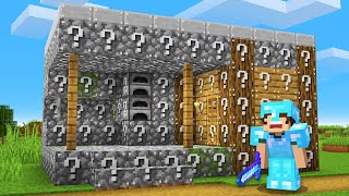 Minecraft, but Structures are Lucky...